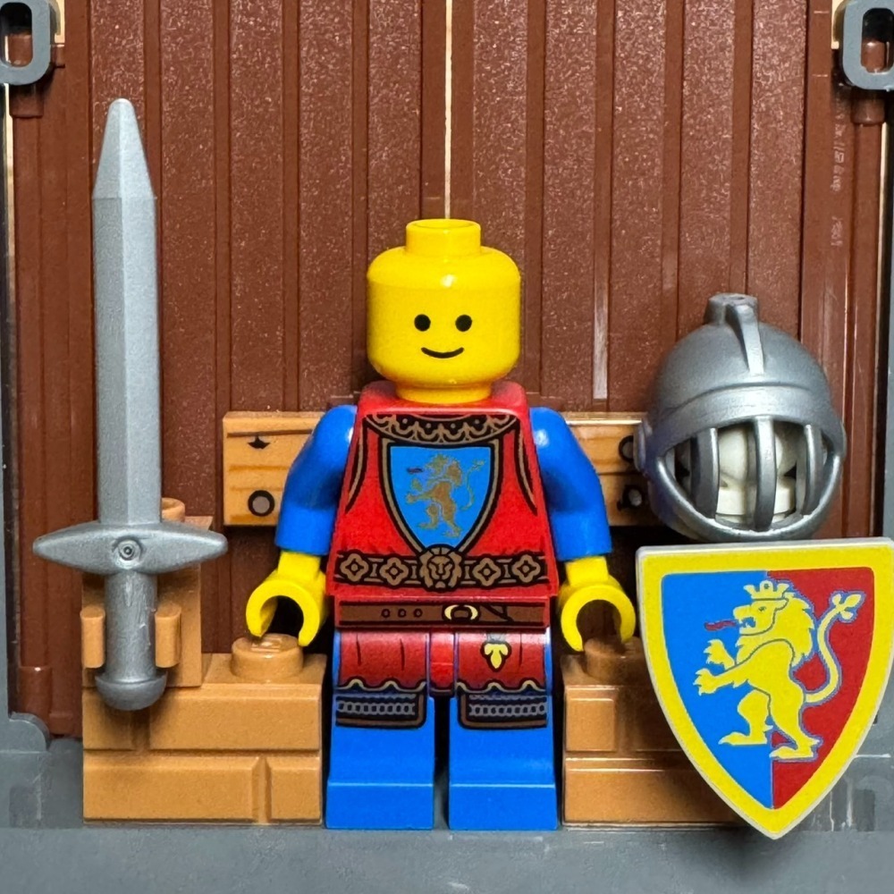 ★董仔樂高★ LEGO MOC 城堡 徵兵 紅獅 獅國 士兵 人偶 全新現貨-細節圖6