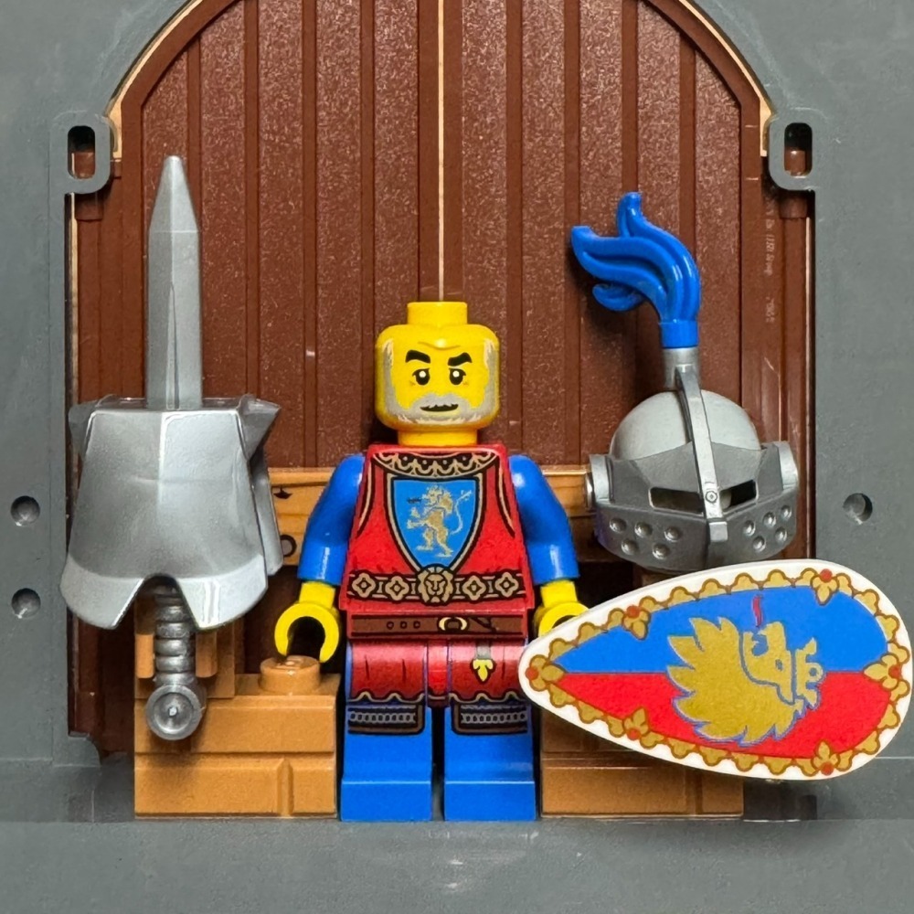 ★董仔樂高★ LEGO MOC 城堡 徵兵 紅獅 獅國 士兵 人偶 全新現貨-細節圖8