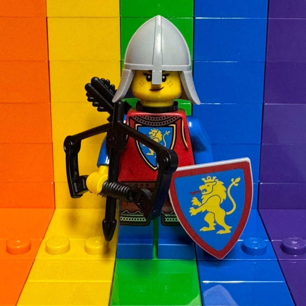 ★董仔樂高★ LEGO 10305 城堡 徵兵 紅獅士兵 弓箭手 人偶 全新現貨-細節圖3