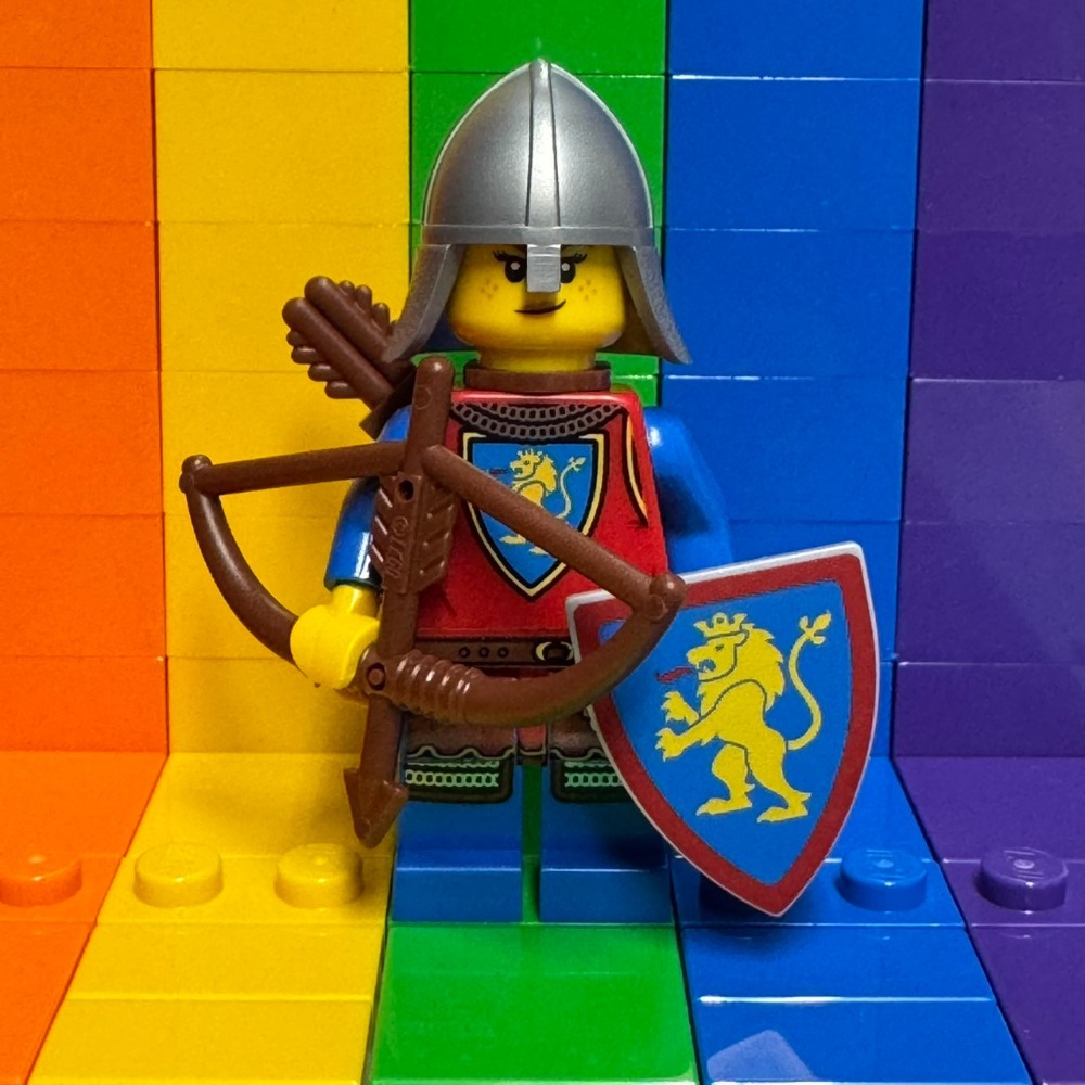 ★董仔樂高★ LEGO 10305 城堡 徵兵 紅獅士兵 弓箭手 人偶 全新現貨-規格圖4