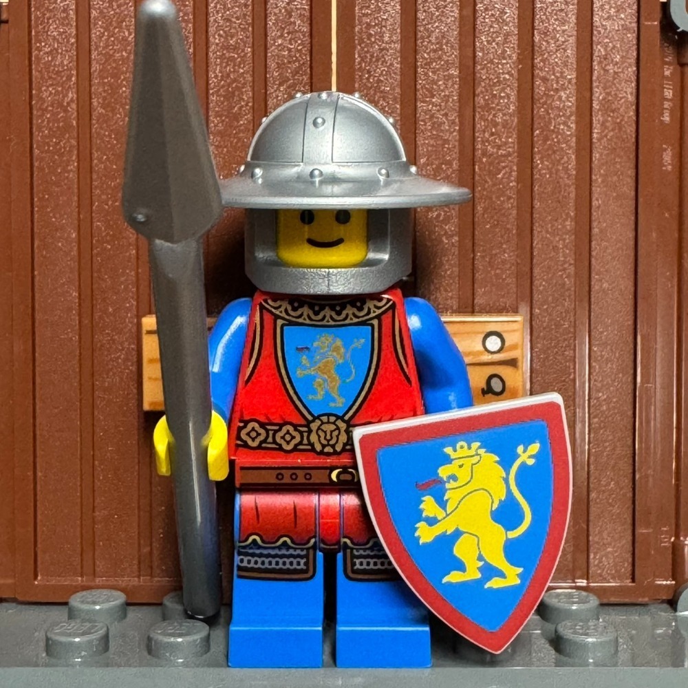 ★董仔樂高★ LEGO MOC 城堡 徵兵 紅獅 獅國 士兵 人偶 全新現貨-規格圖8