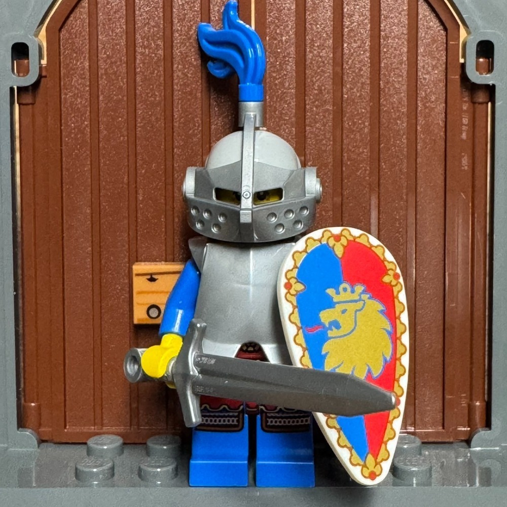 (D) 獅國士兵 moc 重武裝騎兵