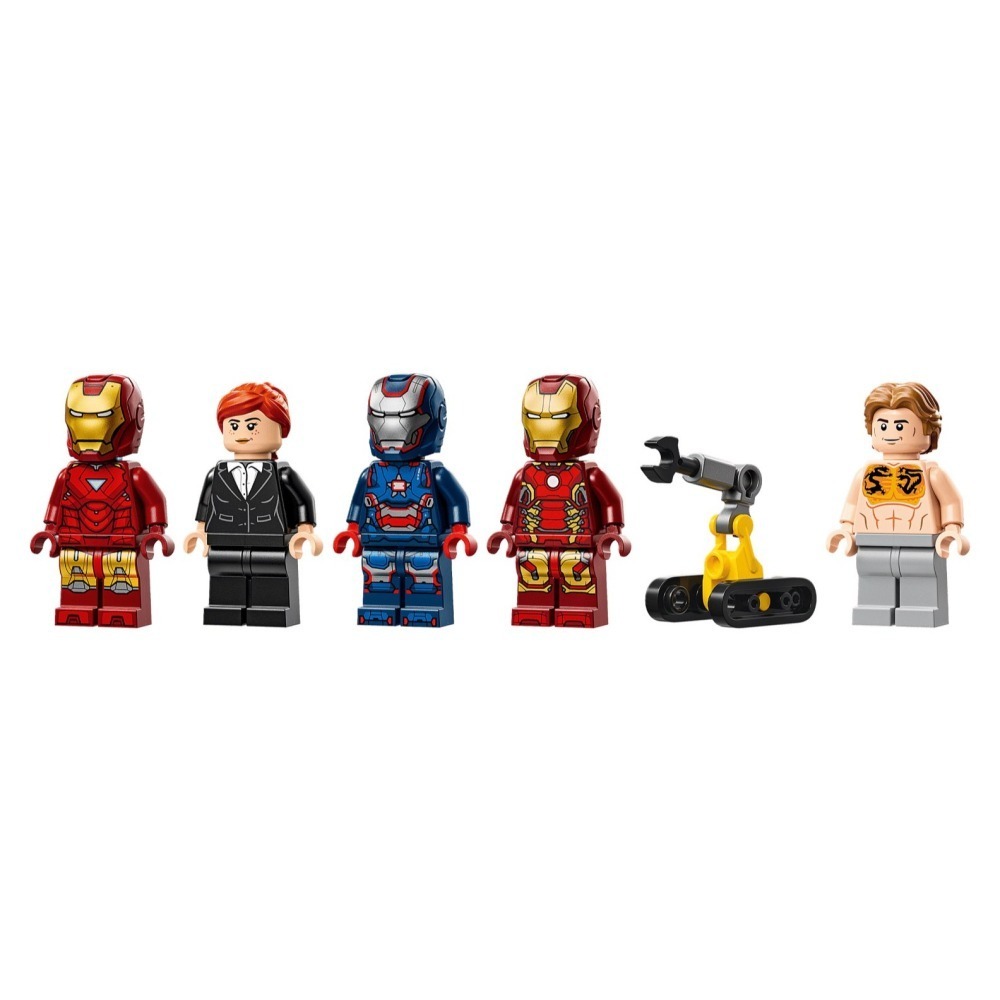★董仔樂高★ LEGO 76315 漫威 Marvel 鋼鐵人的實驗室：鋼鐵裝展示區 全新現貨-細節圖8