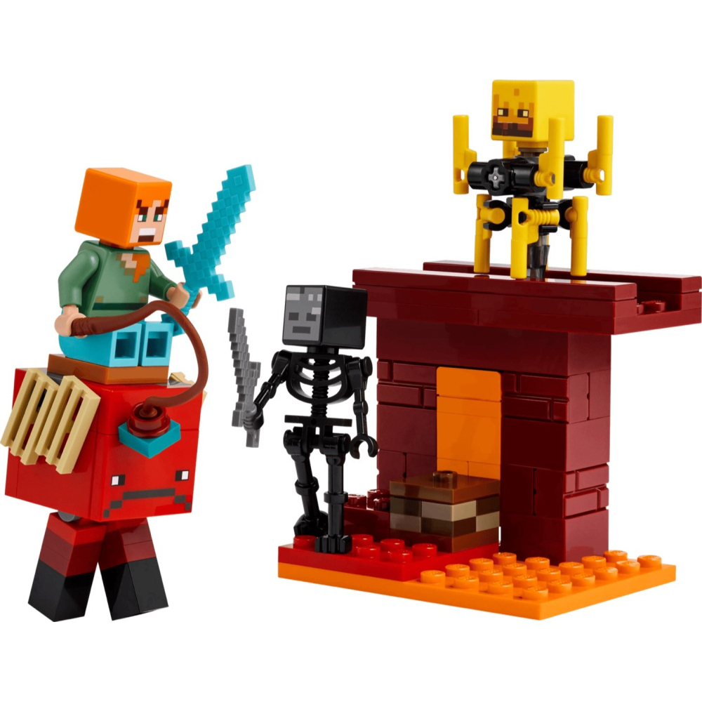 ★董仔樂高★ LEGO 21266 創世神 Minecraft 地獄熔岩大戰 全新現貨-細節圖3