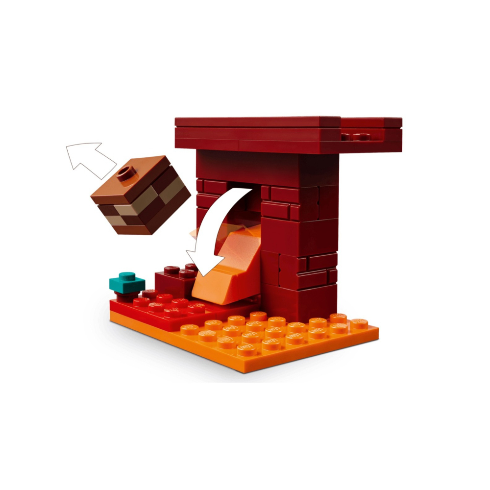 ★董仔樂高★ LEGO 21266 創世神 Minecraft 地獄熔岩大戰 全新現貨-細節圖5