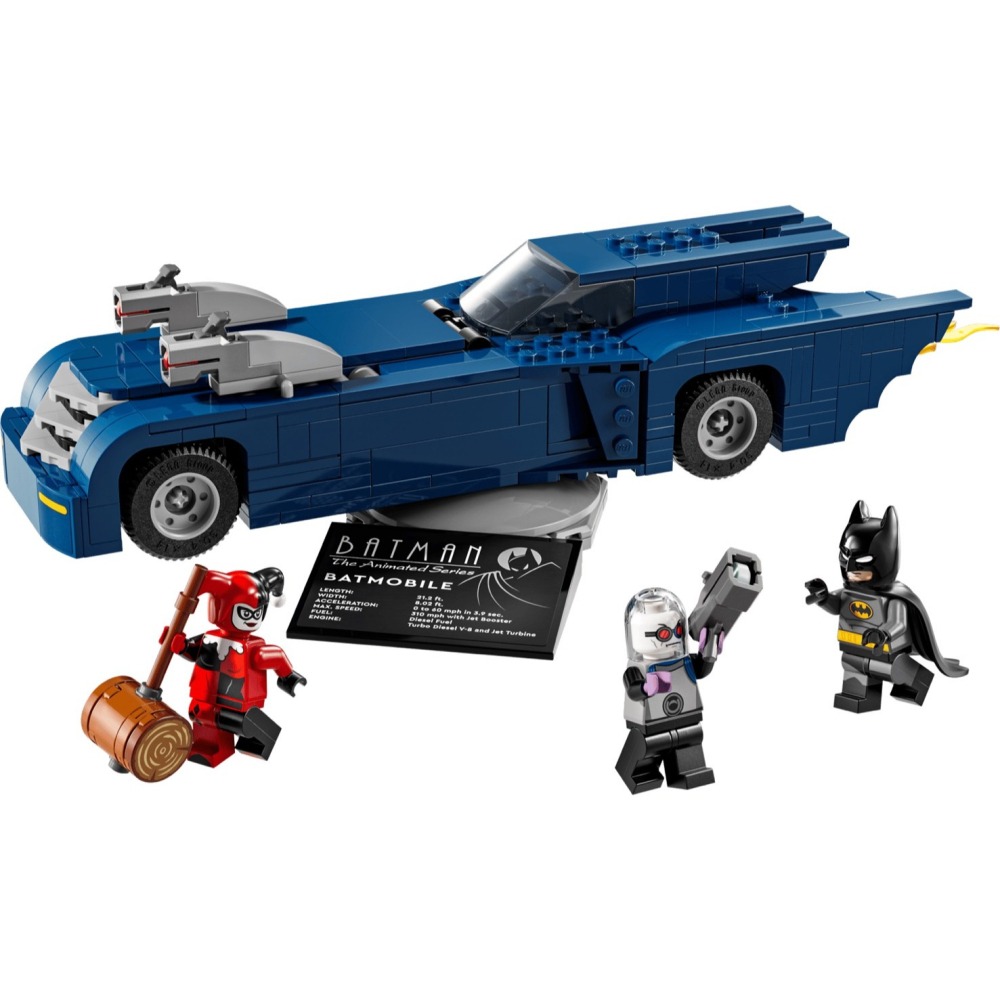 ★董仔樂高★ LEGO 76274 蝙蝠俠 DC 蝙蝠俠與蝙蝠車vs.小丑女及急凍人 全新現貨-細節圖3