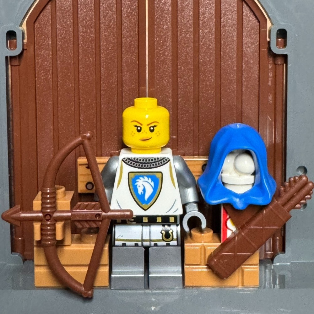 ★董仔樂高★ LEGO 31168 城堡 徵兵 白馬士兵 弓箭手 人偶 全新現貨-細節圖2