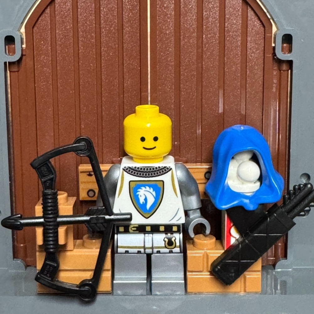 ★董仔樂高★ LEGO 31168 城堡 徵兵 白馬士兵 弓箭手 人偶 全新現貨-細節圖4