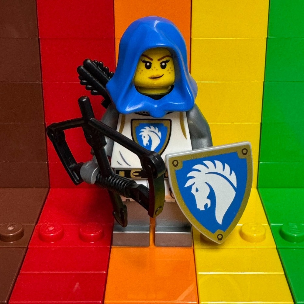 ★董仔樂高★ LEGO 31168 城堡 徵兵 白馬士兵 弓箭手 人偶 全新現貨-細節圖3
