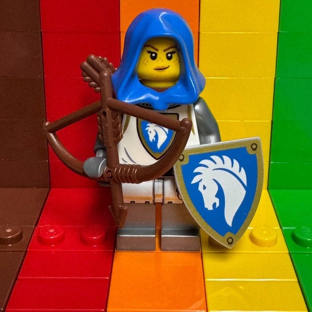 ★董仔樂高★ LEGO 31168 城堡 徵兵 白馬士兵 弓箭手 人偶 全新現貨-規格圖4
