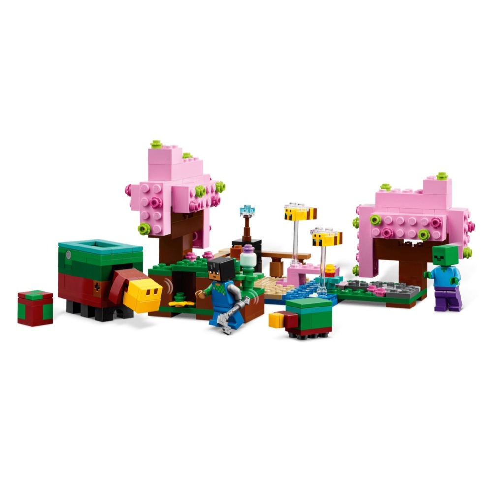 ★董仔樂高★ LEGO 21260 創世神 Minecraft 櫻花園 全新現貨-細節圖4