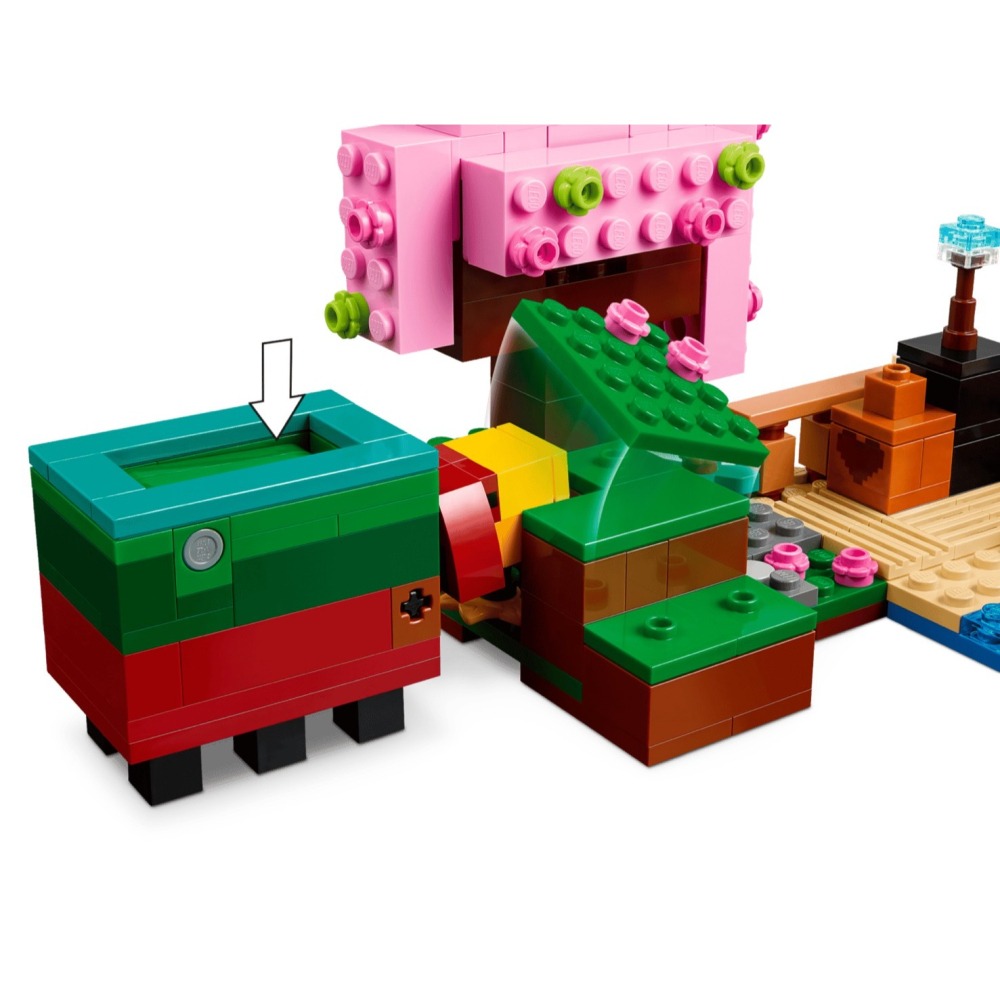 ★董仔樂高★ LEGO 21260 創世神 Minecraft 櫻花園 全新現貨-細節圖7