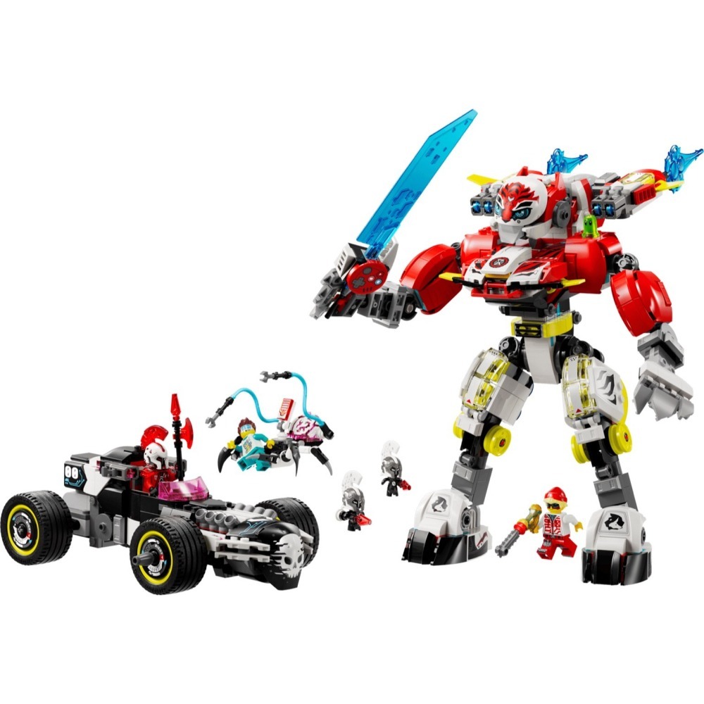 ★董仔樂高★ LEGO 71497 夢境世界 DREAMZzz 庫柏的老虎機甲和齊洛的改裝車 全新現貨-細節圖3