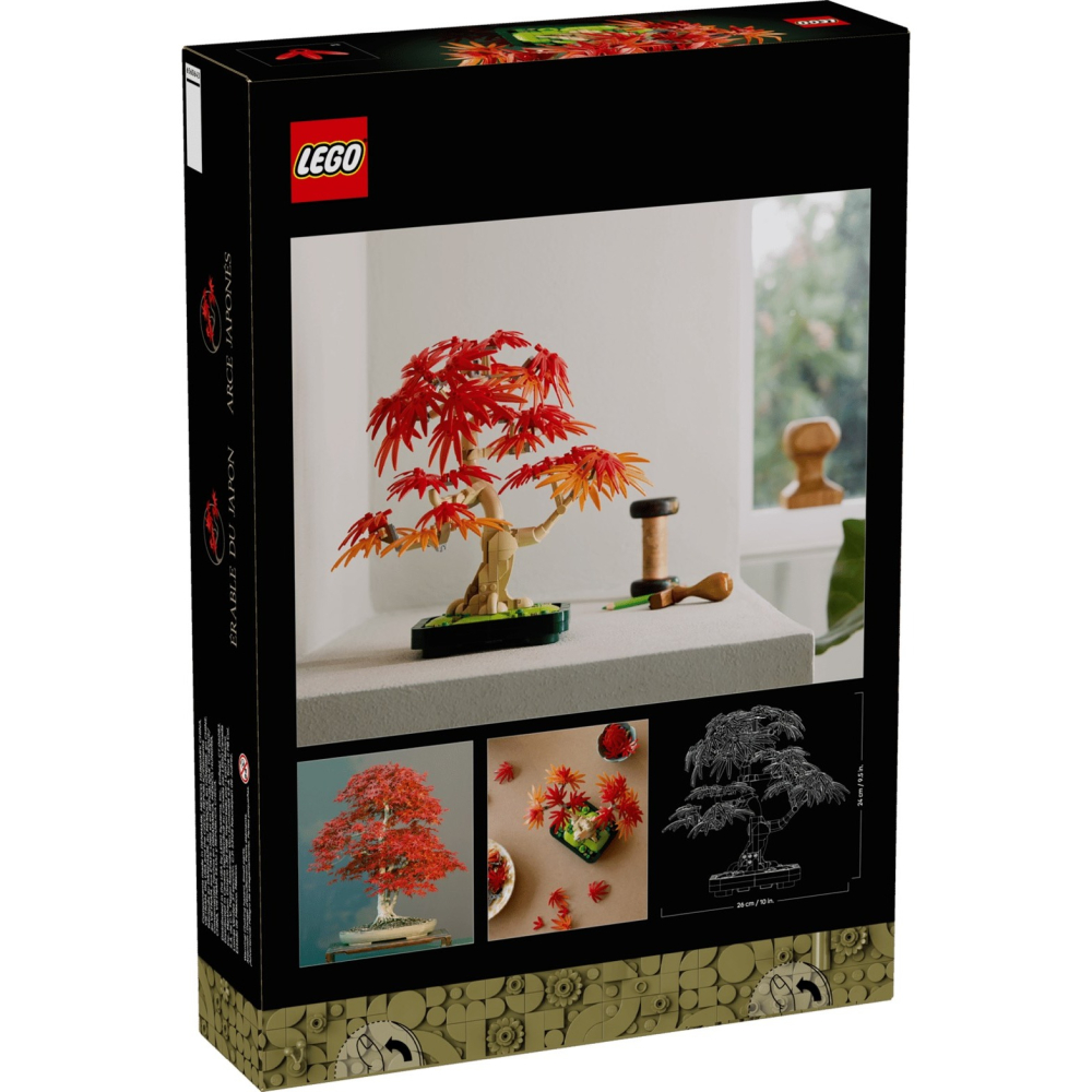 ★董仔樂高★ LEGO 10348 ICONS 日本紅楓盆景 全新現貨-細節圖2