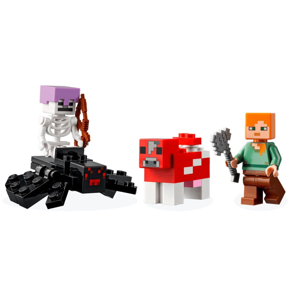 ★董仔樂高★ LEGO 21179 創世神 Minecraft 蘑菇屋 全新現貨-細節圖7