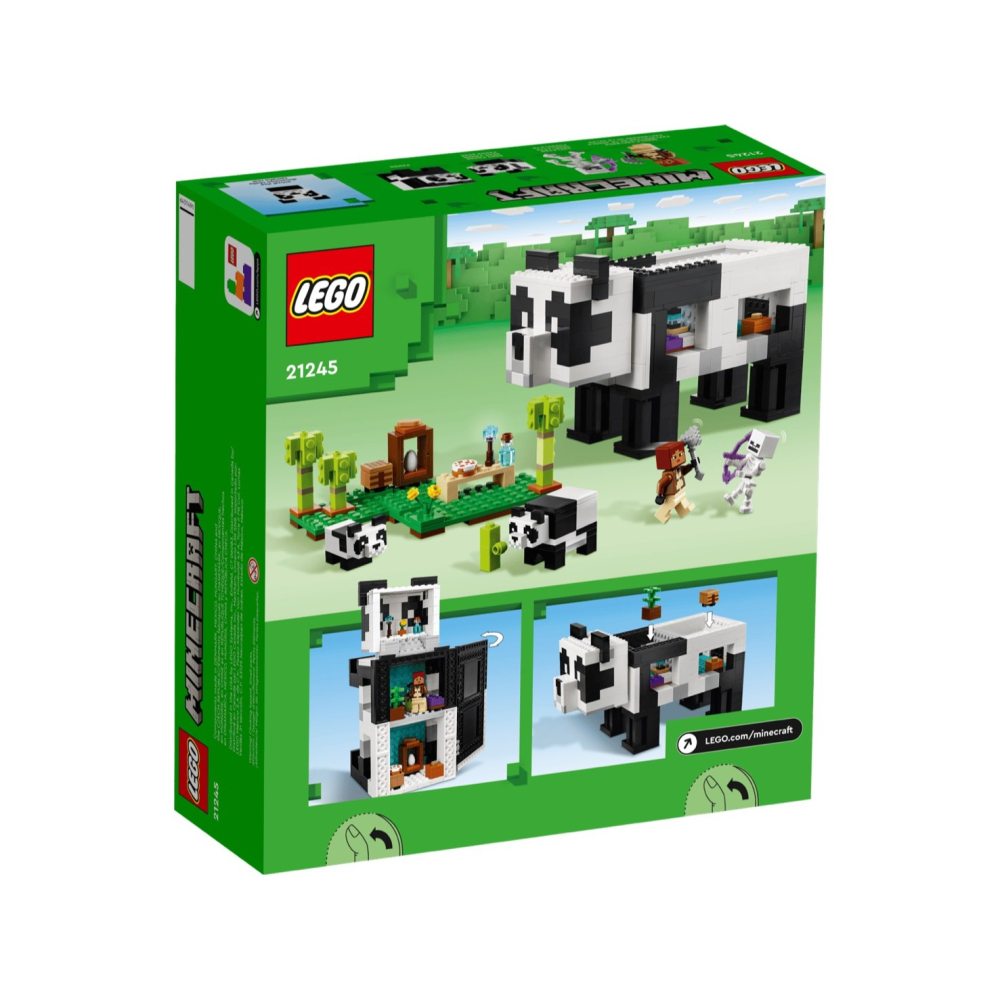 ★董仔樂高★ LEGO 21245 創世神 Minecraft 熊貓天堂 全新現貨-細節圖2