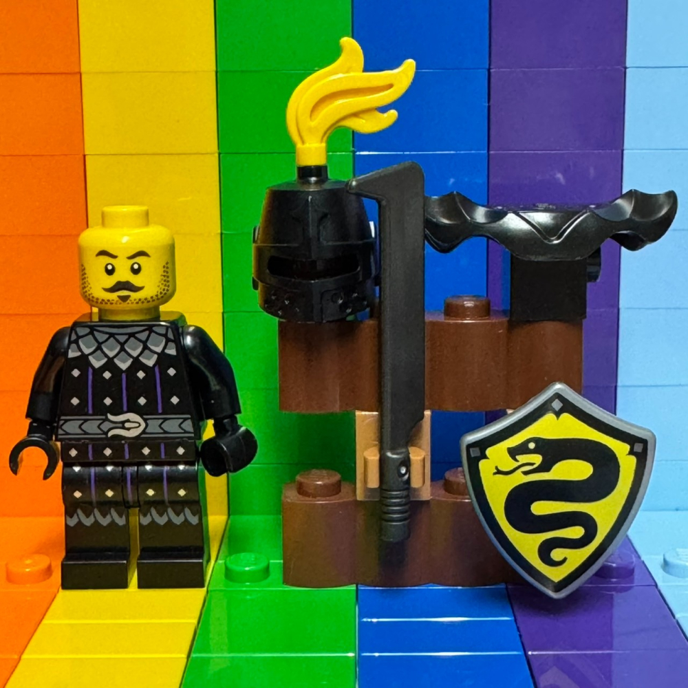 ★董仔樂高★ LEGO 31168 MOC 城堡 徵兵 黑蛇士兵 刀兵 全新現貨-細節圖2