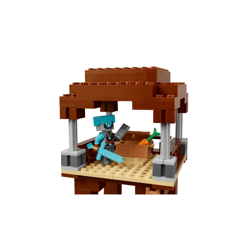 ★董仔樂高★ LEGO 21278 創世神 Minecraft 劫掠者前哨和劫毀獸 全新現貨-細節圖5