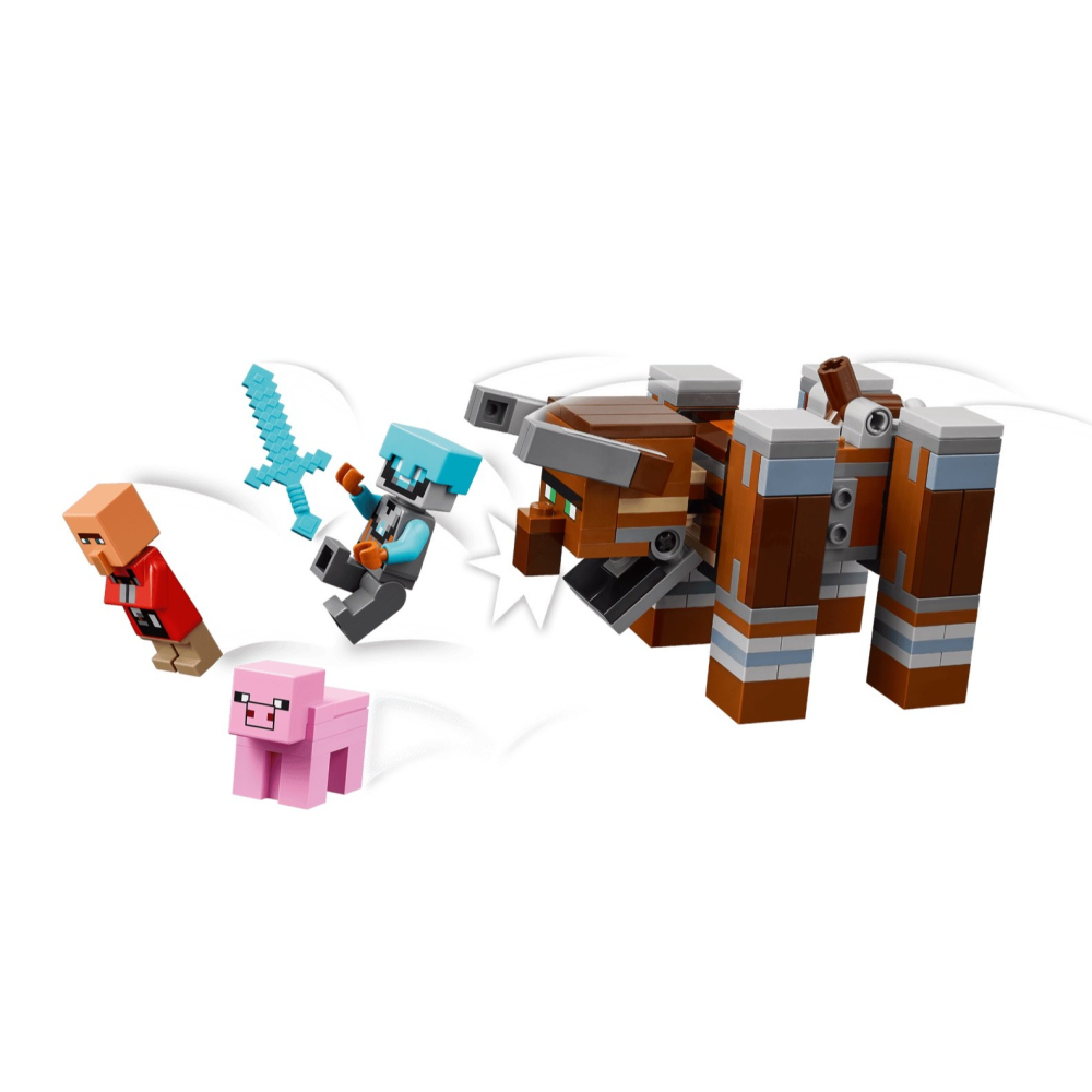 ★董仔樂高★ LEGO 21278 創世神 Minecraft 劫掠者前哨和劫毀獸 全新現貨-細節圖7