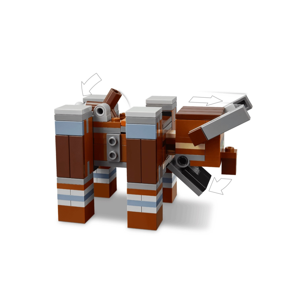 ★董仔樂高★ LEGO 21278 創世神 Minecraft 劫掠者前哨和劫毀獸 全新現貨-細節圖9
