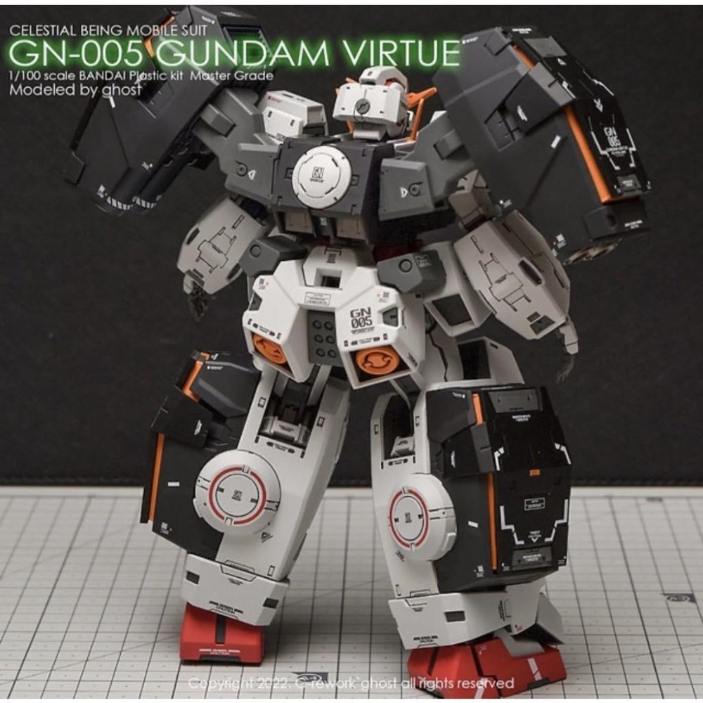 [BUOCO] 炎水貼 GHOST MG 1/100 GN-005 德天使鋼彈＋中性鋼彈 提耶利亞 專用螢光水貼-細節圖2