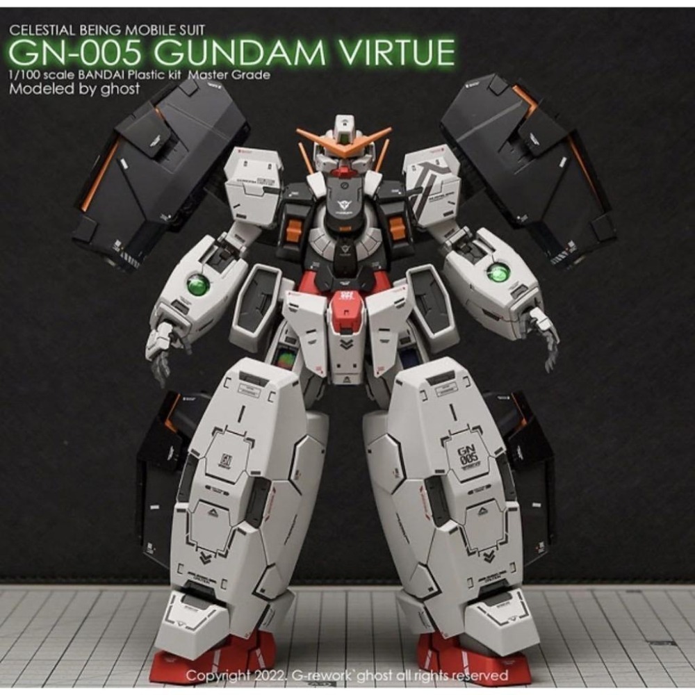 [BUOCO] 炎水貼 GHOST MG 1/100 GN-005 德天使鋼彈＋中性鋼彈 提耶利亞 專用螢光水貼-細節圖3