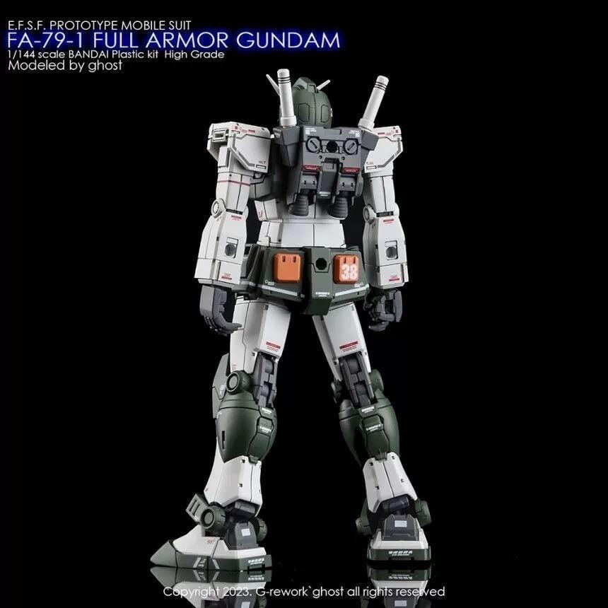 [BUOCO] 炎水貼 GHOST HG FA-78-1 FULL ARMOR GUNDAM 全裝甲鋼彈 螢光水貼-細節圖4