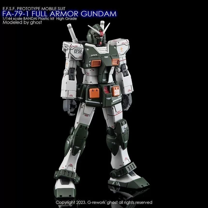[BUOCO] 炎水貼 GHOST HG FA-78-1 FULL ARMOR GUNDAM 全裝甲鋼彈 螢光水貼-細節圖5