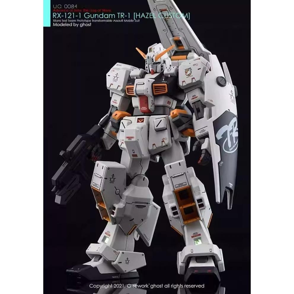 [BUOCO] 炎水貼 GHOST HG RX-121-1 TR-1 海茲爾改 專用水貼 螢光水貼 TR-1 HAZEL-細節圖3