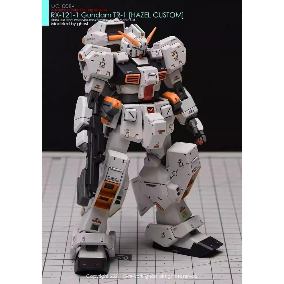 [BUOCO] 炎水貼 GHOST HG RX-121-1 TR-1 海茲爾改 專用水貼 螢光水貼 TR-1 HAZEL-細節圖5