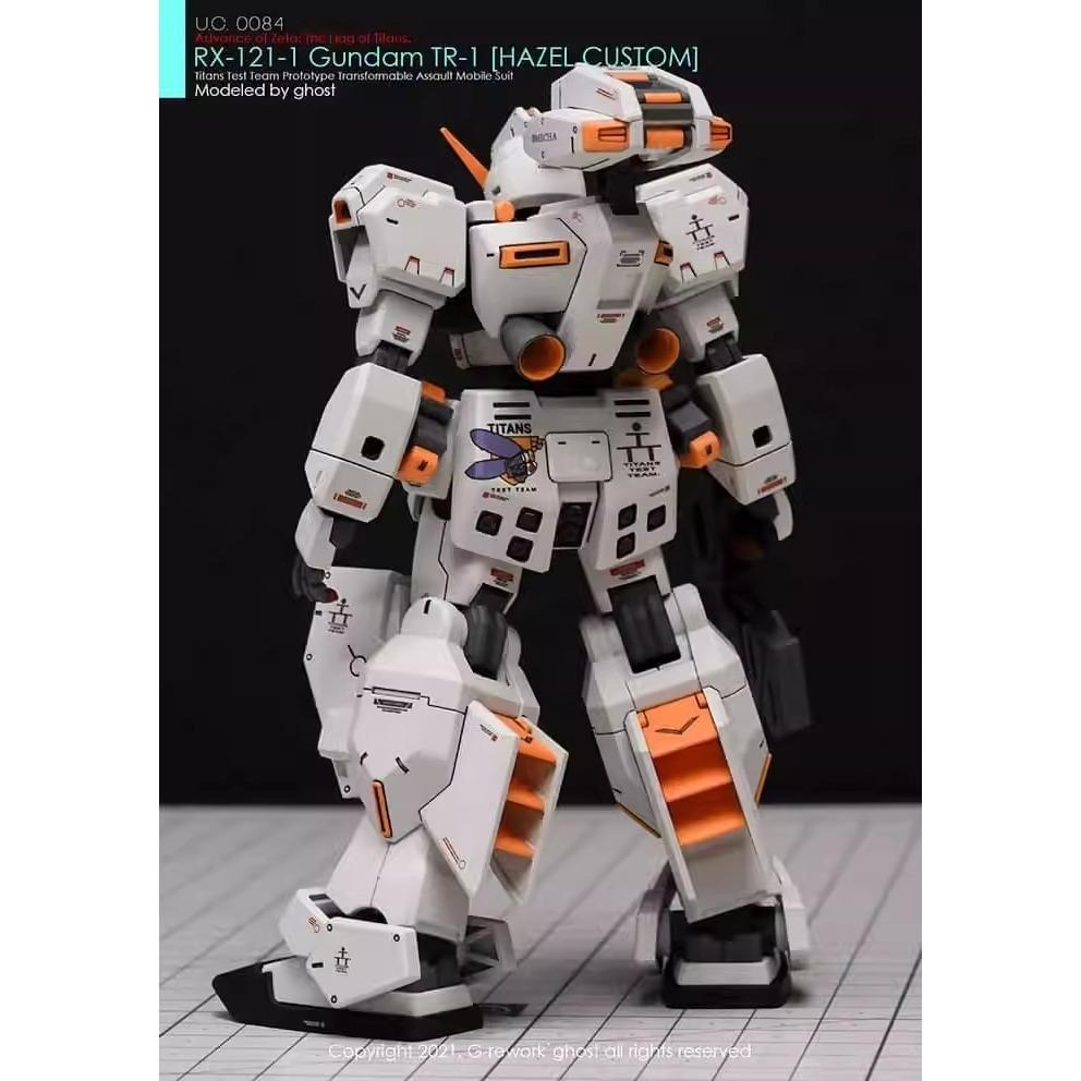 [BUOCO] 炎水貼 GHOST HG RX-121-1 TR-1 海茲爾改 專用水貼 螢光水貼 TR-1 HAZEL-細節圖6