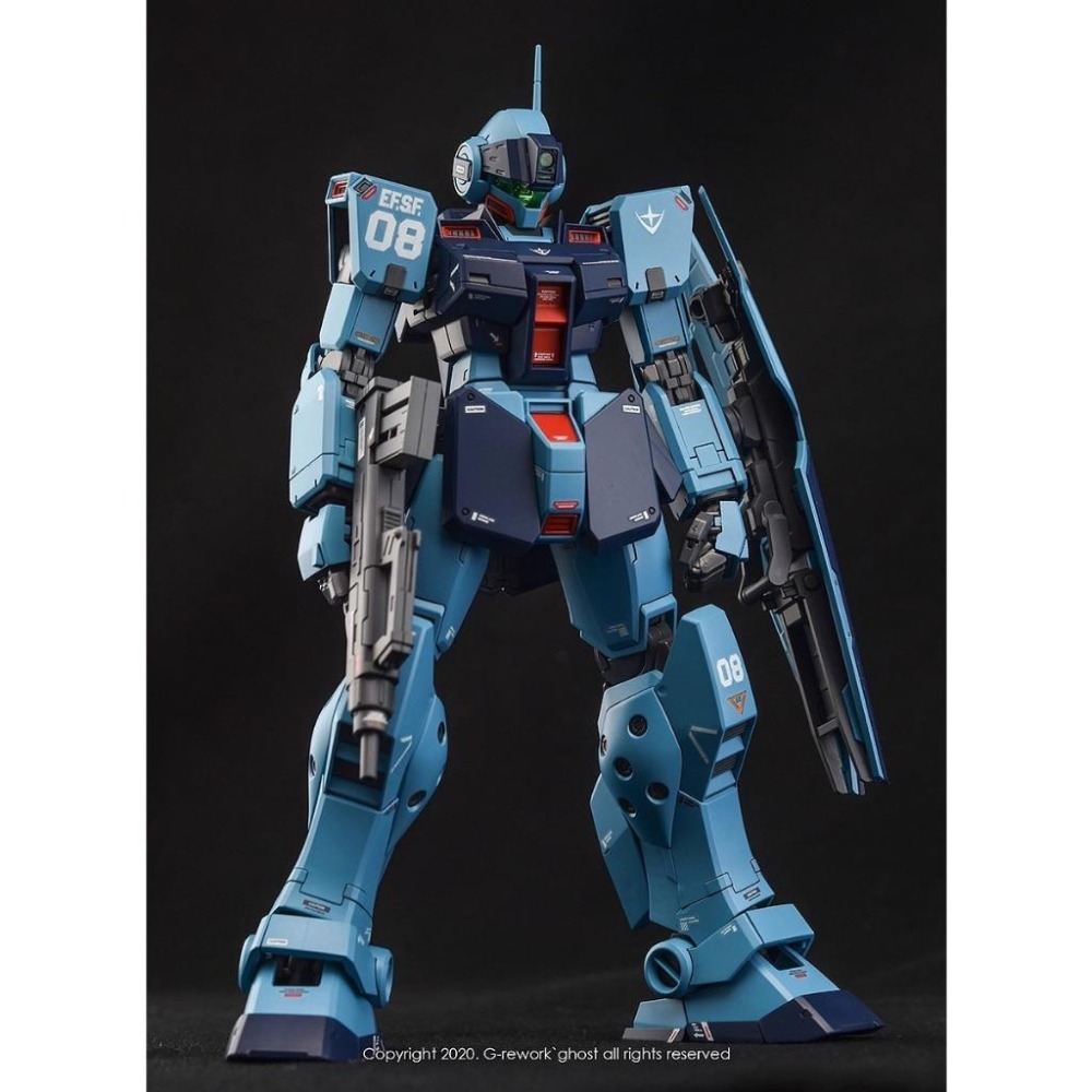 [BUOCO] 炎水貼 GHOST MG RGM-79SC GM 狙擊型吉姆 Sniper II 螢光水貼 專用水貼-細節圖7