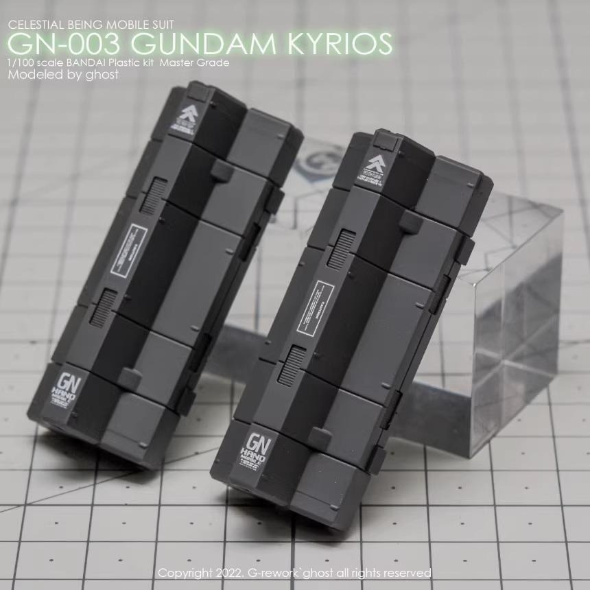 [BUOCO] 炎水貼 GHOST MG 1/100 GN-003 主天使鋼彈 Gundam Kyrios 螢光水貼-細節圖5