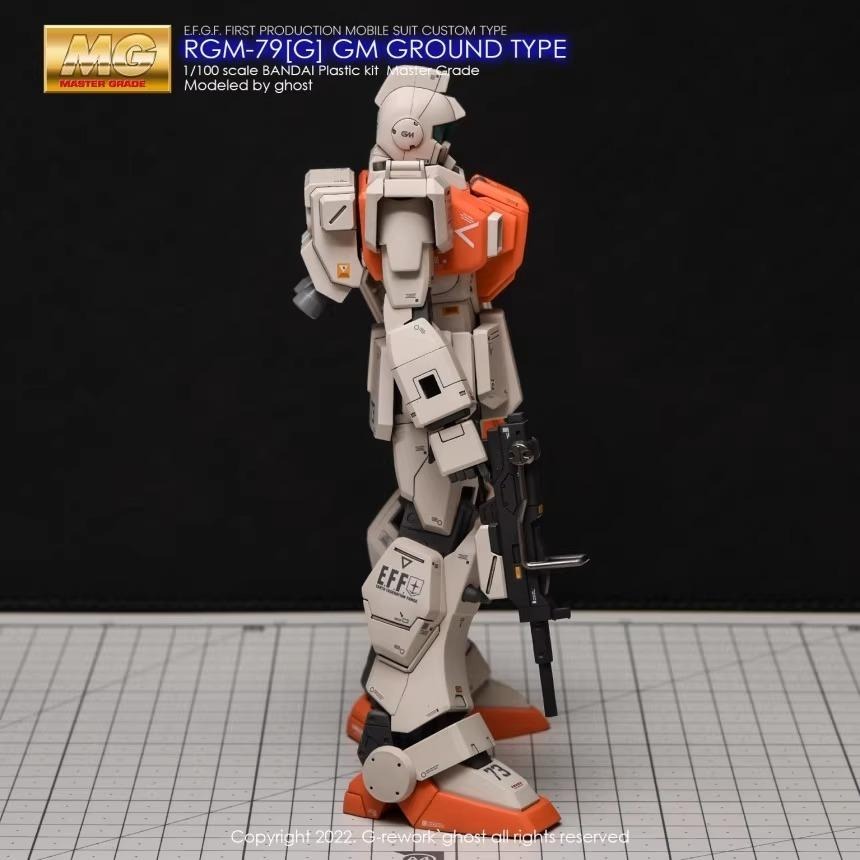 [BUOCO] 炎水貼 GHOST MG 1/100 RGM-79[G] 陸戰型吉姆 08MS小隊 GM Ground-細節圖2