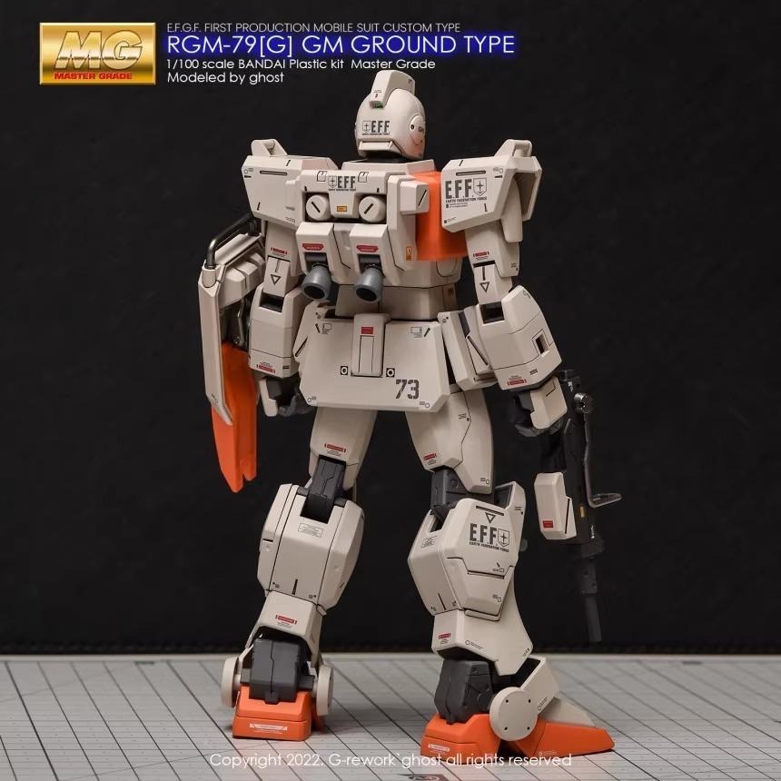[BUOCO] 炎水貼 GHOST MG 1/100 RGM-79[G] 陸戰型吉姆 08MS小隊 GM Ground-細節圖3