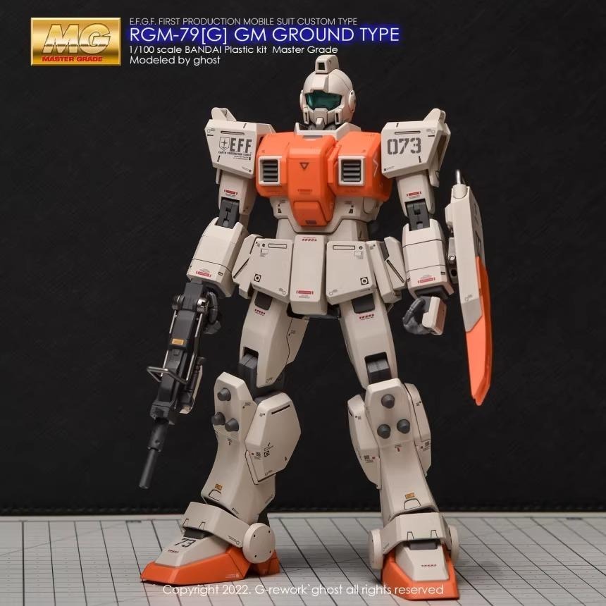[BUOCO] 炎水貼 GHOST MG 1/100 RGM-79[G] 陸戰型吉姆 08MS小隊 GM Ground-細節圖7