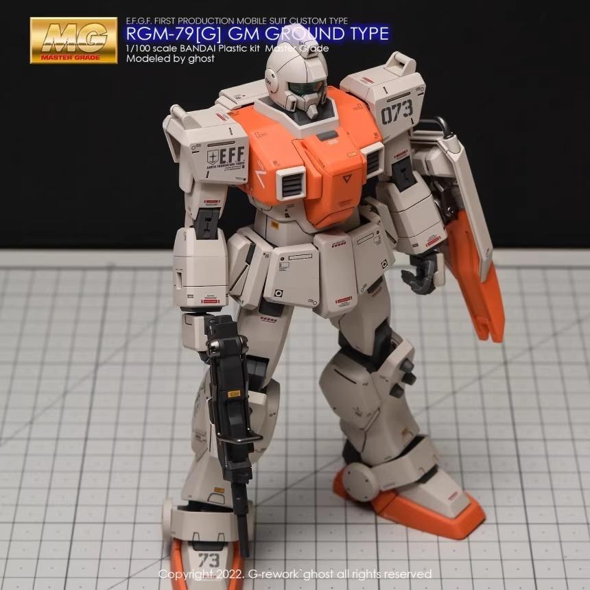 [BUOCO] 炎水貼 GHOST MG 1/100 RGM-79[G] 陸戰型吉姆 08MS小隊 GM Ground-細節圖9