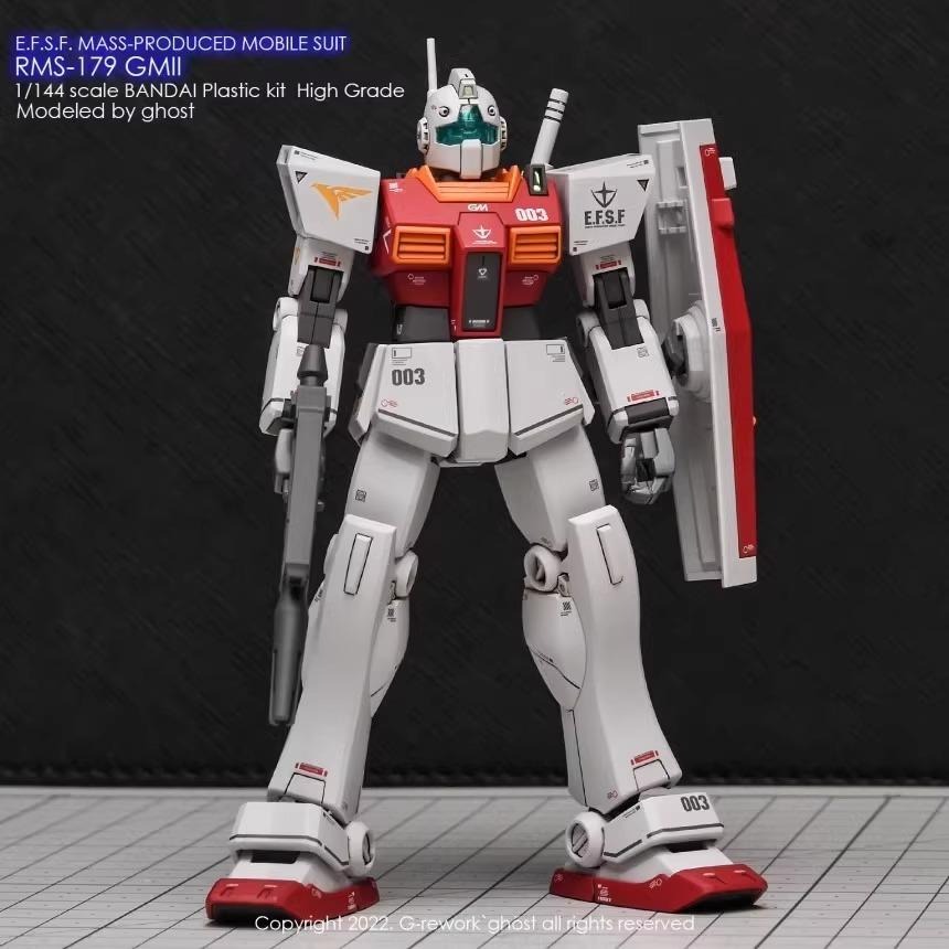 [BUOCO] 炎水貼 GHOST HG RMS-179 GM II 吉姆II 專用水貼 螢光水貼 吉姆2-細節圖7