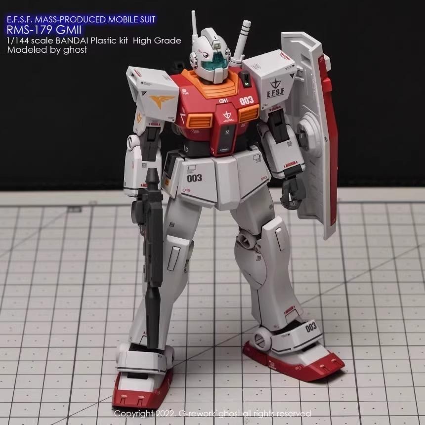 [BUOCO] 炎水貼 GHOST HG RMS-179 GM II 吉姆II 專用水貼 螢光水貼 吉姆2-細節圖6