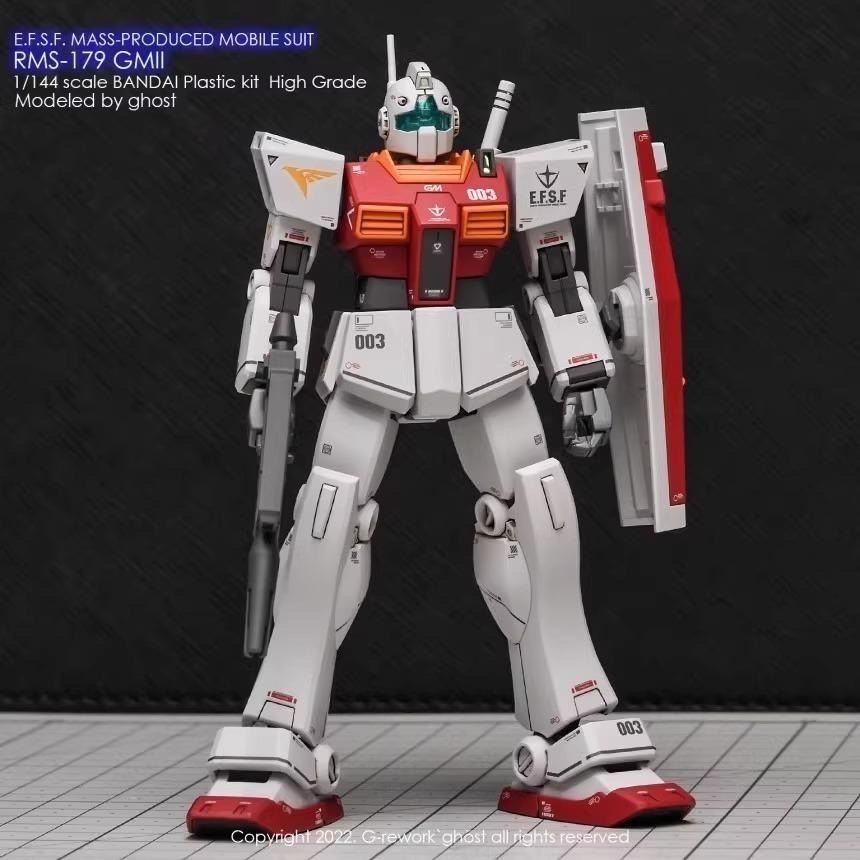 [BUOCO] 炎水貼 GHOST HG RMS-179 GM II 吉姆II 專用水貼 螢光水貼 吉姆2-細節圖7