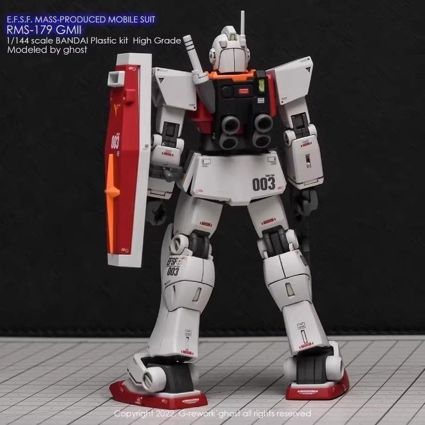 [BUOCO] 炎水貼 GHOST HG RMS-179 GM II 吉姆II 專用水貼 螢光水貼 吉姆2-細節圖9