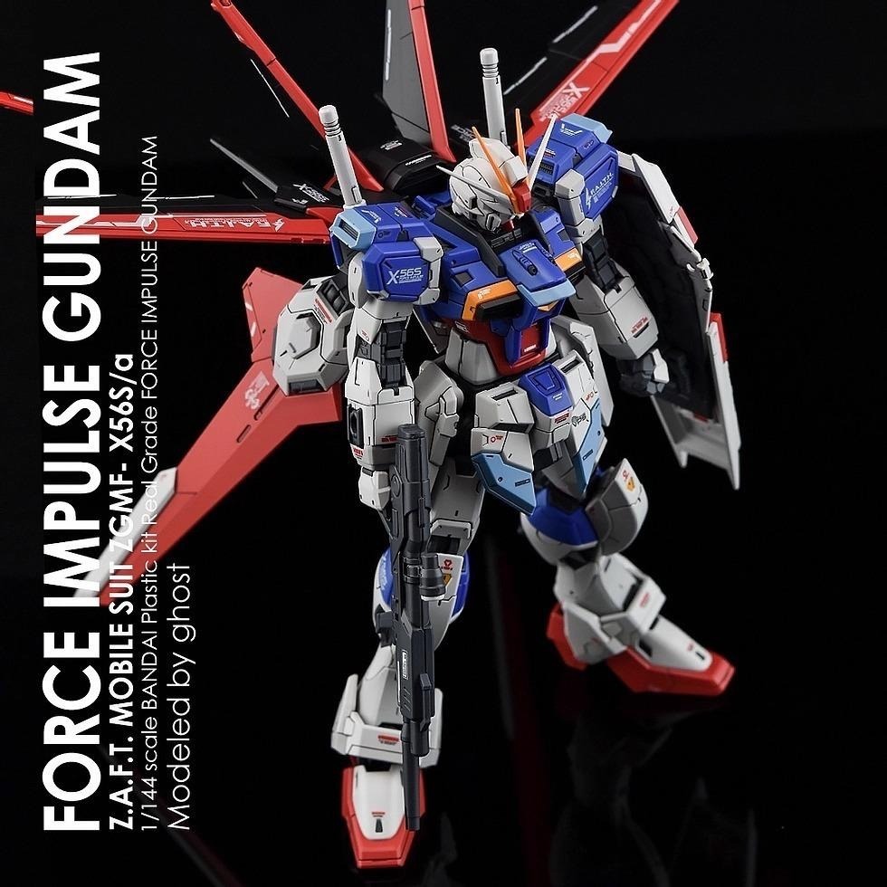 [BUOCO] 炎水貼 GHOST RG 1/144 #33 威力型脈衝鋼彈 Impulse 專用水貼 螢光水貼-細節圖5