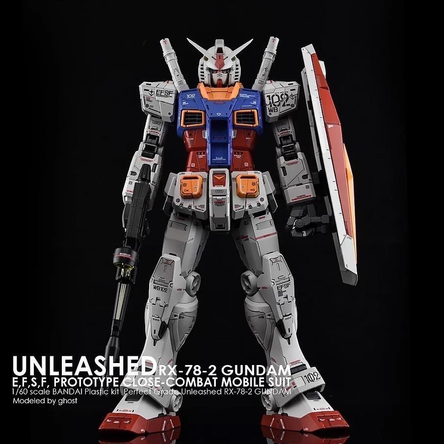 [BUOCO] 炎水貼 GHOST PGU 1/60 RX-78-2 鋼彈 專用螢光水貼-細節圖7