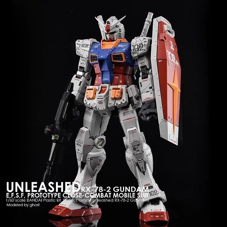 [BUOCO] 炎水貼 GHOST PGU 1/60 RX-78-2 鋼彈 專用螢光水貼-細節圖8