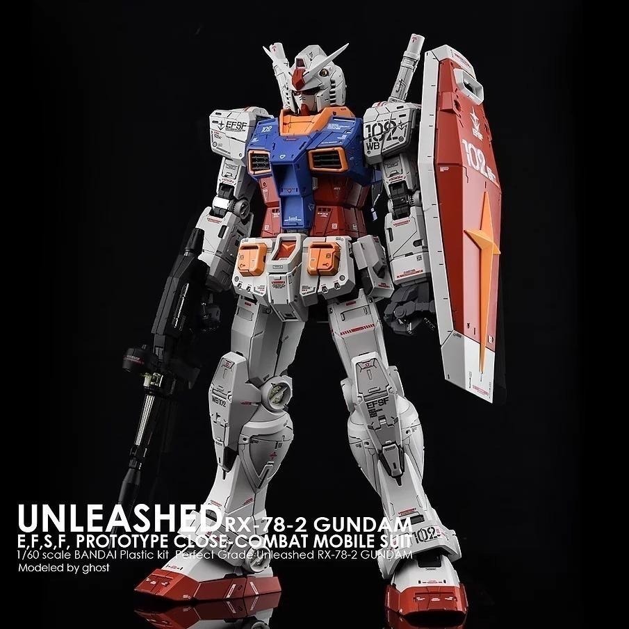 [BUOCO] 炎水貼 GHOST PGU 1/60 RX-78-2 鋼彈 專用螢光水貼-細節圖8