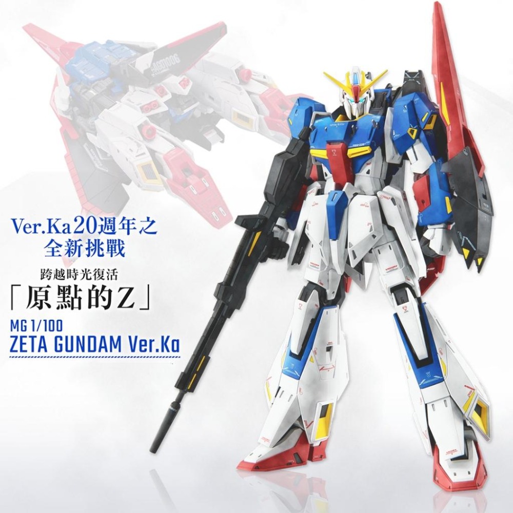 [BUOCO] 炎水貼 MG 1/100 Z鋼彈 ZETA GUNDAM Ver.Ka 20週年 MG樣式 專用螢光水貼-細節圖6