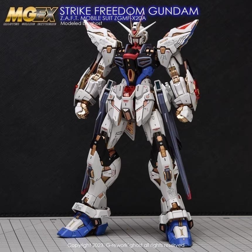 [BUOCO] 炎水貼 GHOST MGEX ZGMF-X20A 攻擊自由鋼彈 Strike Freedom 螢光水貼-細節圖4