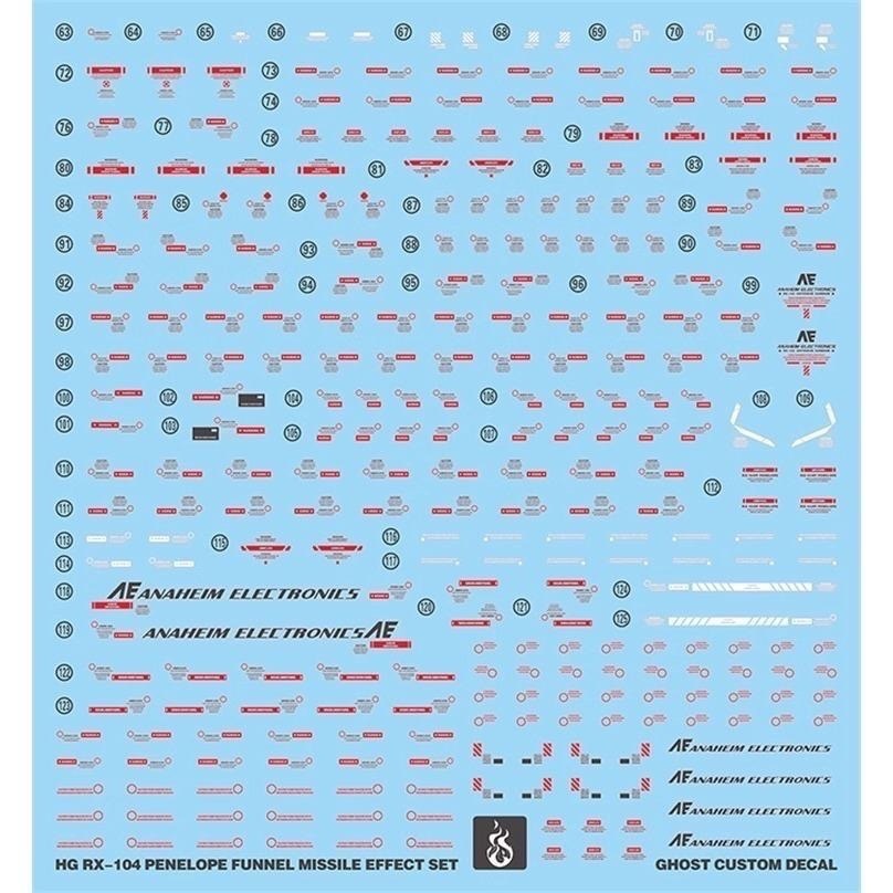 [BUOCO] 炎水貼 GHOST HG RX-104FF PENELOPE 潘尼洛普 水貼 螢光水貼 潘娜洛普 大白鵝-細節圖3