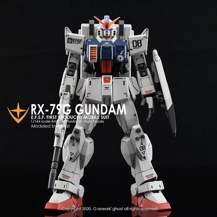 [BUOCO] 炎水貼 GHOST HG RX-79[G] 陸戰型鋼彈 專用水貼 螢光水貼 08MS小隊 奴隸幽靈-細節圖3