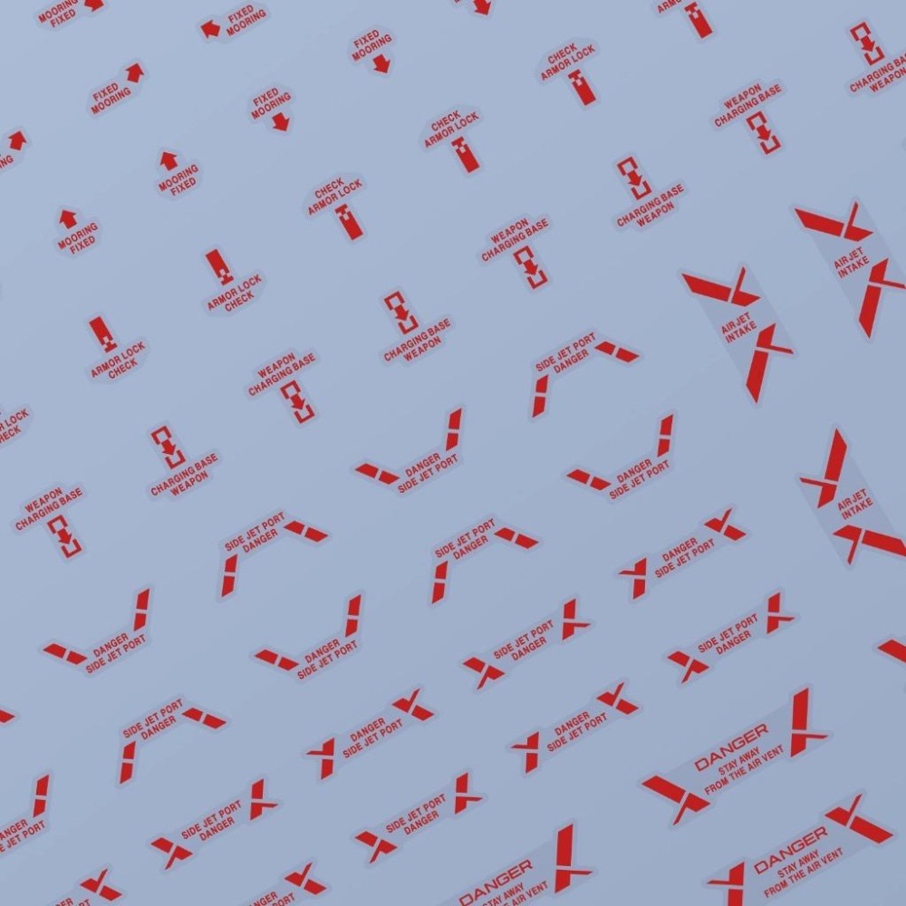 [BUOCO] EVO Monster系列 T-01/T-02 高解析通用水貼 (義大利Cartograf製)1/100-細節圖3